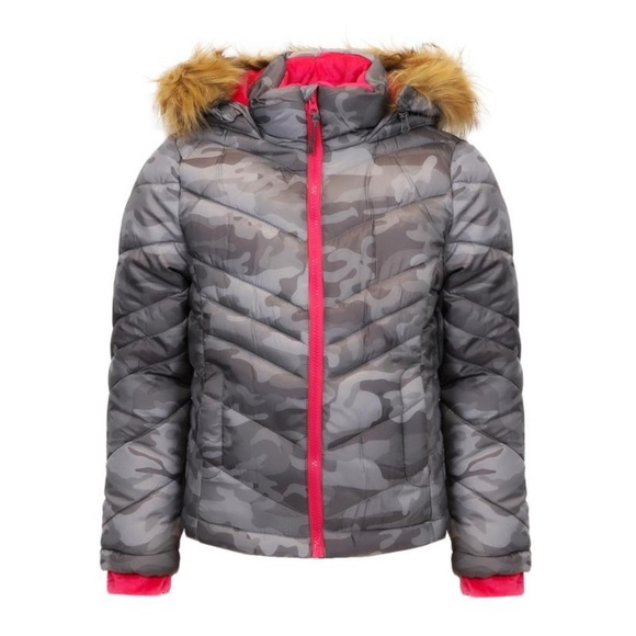 New Girls' SO Sherpa Lined Puffer Jacket​ - Picture 1 of 4